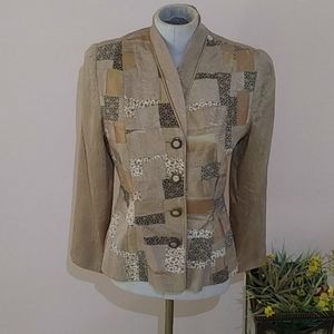 Lili Butler Silk Jacket.